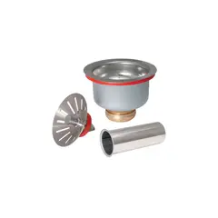 PLUMB PAK - Rejilla para Fregadero Acero Inoxidable 316 de 3.81 X 10.16 cm
