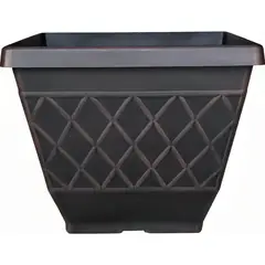 SOUTHERN PATIO - Maceta para Jardín Cuadrada de 40.64 cm
