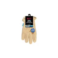 KINCO INTERNATIONAL - Guantes de Cuero Hydroflector L para Hombre con Pulgar Keystone y Puño Fácil de Usar