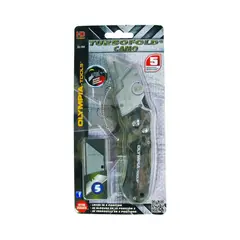 OLYMPIA TOOLS INTERN - Trincheta Plegable Uso General Verde Camuflaje