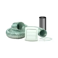 DUNDAS JAFINE - Kit de Vent ilación para Secadora de Aluminio de 10cm X 2.4 M