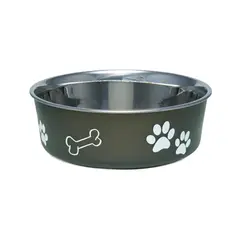 BOSS PET PRODUCTS - Comedero Para Perro Bella Extra Grande Expreso Boss