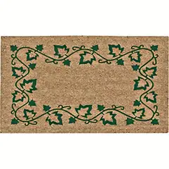 AMERICO HOME - Alfombra Clásica con Borde Hiedra 40.64 X 68.58 cm