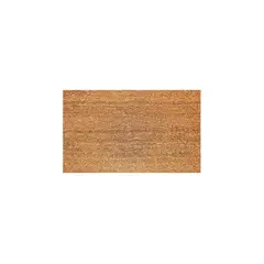 AMERICO HOME - Alfombra para Entrada Natural Tostado Coco 45.72 cm