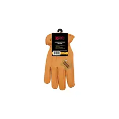 KINCO INTERNATIONAL - Guantes de Cuero Kinco L para Hombre con Pulgar Keystone y Puño Fácil de Usar