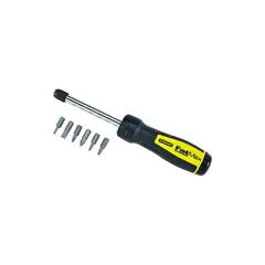 STANLEY - Destornillador de Brocas Múltiples 6 en 1