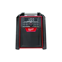 GENERICO - Radio Cargador Milwaukee Para Sitios de Trabajo Con Conectividad Bluetooth