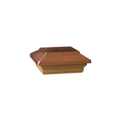 DECKORATORS - Tapa para Poste de 15.24 x 15.24 cm color Cobre