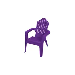 GRACIOUS LIVING - Silla Exterior Resina Morado