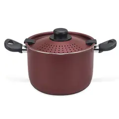 2020 HOME - Olla Colapasta Funcional 22 cm Rojo