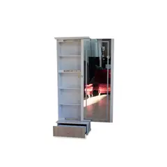 TKMODULARES - Tocador con Luces Gled Luz Led 180X60 Blanco