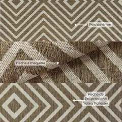 2020 HOME - Alfombra Dover 1,50X1,00 Sisalo