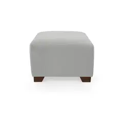HOGAR VENECIA - Puff Girona 40X60X60 Tela Plata