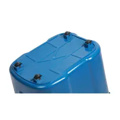 BUHOGAR - Balde 12 Lts Escurridor Trapero Azul