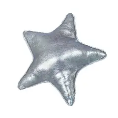 BANZAY - Cojín Decorativo Navideño Estrella - Plateado