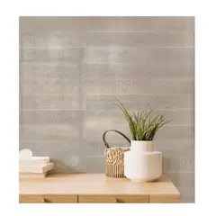 CORONA - Pared Cerámica Atelier Deco Taupe 8.8x27cm Caja 0.64 m2