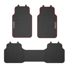 SPARCO - Tapetes Carro Piso 3 Piezas Pvc Protector