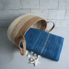 FATELARES - Toalla de Manos Just Home Collection 400gr 40x70 cm Crema