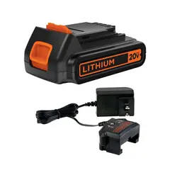 BLACK+DECKER - Batería 20V 1.5 Ah + Cargador
