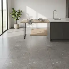 EUROCERAMICA - Piso Cerámico Durero Gris 60x60cm Caja 2.16 m2