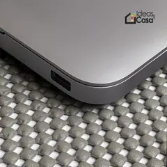 CASA BONITA - Tapete Malla Antideslizante 5 cm X 120 cm Gris