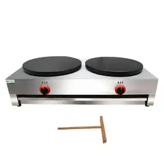 FULLER - Crepera 2 Puestos A Gas Para Negocio Comercial