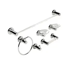 GRIFOS CENTER - Juego de Accesorios para Baño Baru