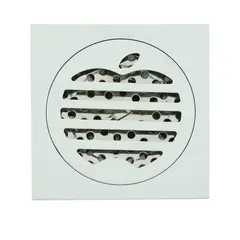 GRIFOS CENTER - Rejilla Cuadrada Manzana Bronce Antirretorno