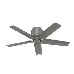 HUNTER FAN - Ventilador De Techo Industrial Sin Luz 5 Aspas 4196 CFM Negro