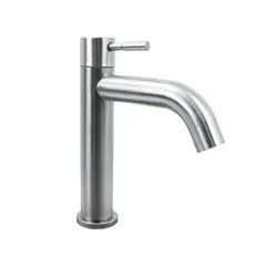 GRIFOS CENTER - Llave Sencilla Lavamanos En Acero Inoxidable # 304