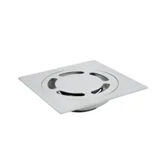 GRIFOS CENTER - Rejilla de Piso Antiolor Acero Inoxidable 10 X10cm