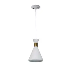 ILUMECO - Lampara Techo Copy Made 1 Luz E27 Blanco