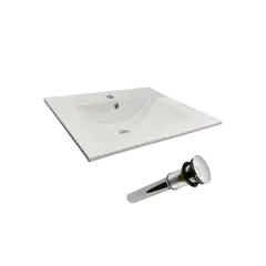 INKORPORAR - Kit Lavamanos Incrustar Farzi 50X46+Desague