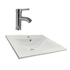 INKORPORAR - Kit Lavamanos Inc Farzi Petit 60X40Cms+Griferi