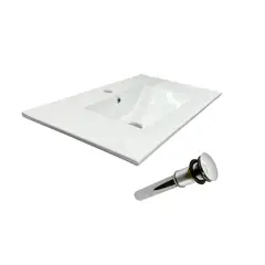 INKORPORAR - Kit lavamanos incrustar farzi 80x46+desague