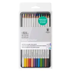 WINSOR - Caja Lapiz Studio Acuareable x 12 Rf 0490016