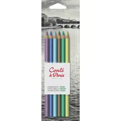 CONTE - Juego Lapiz Pastel x 6 Paisajes Rf 50113