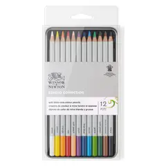 WINSOR - Caja Lapiz Studio Colores x 12 Rf 0490012