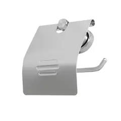 GRIFOS CENTER - Porta Rollo Para Baños Cuerpo En Aluminio Acabado Cromado Brillante