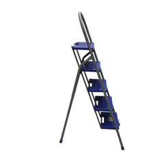 INDUSTRIAS CRUZ - Silla Escalera 5 Pasos Acero Color Millenium