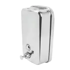 GRIFOS CENTER - Dispensador Jabón Líquido Metálico 500 ml Institucional