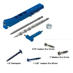 KREG - Kit Plantilla + 60 Tornillos