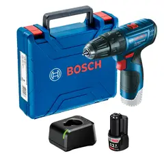 BOSCH - Taladro Percutor 3/8 Pulgadas 12v Gsb 120-Li 1 Batería + 1 Cargador