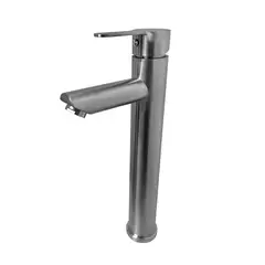 INKORPORAR - Grifería Lavamanos Inox Alto Moder Consumo 7.3 l/min