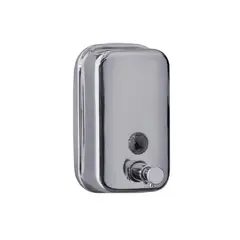 INKORPORAR - Dispensador De Jabón Líquido 800 Ml Acero Inoxidable Mate Institucional