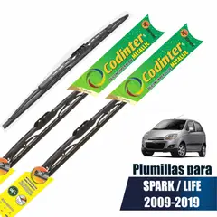 CODINTER - Par Plumillas Swb Metallic 14" y 22"