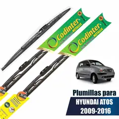 CODINTER - Par Plumillas Swb Metallic 16" y 20"