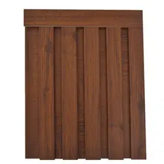undefined - Listón MDF WPC Nuez 1.8 cm x 5 cm Set por 4 Unidades Holztek