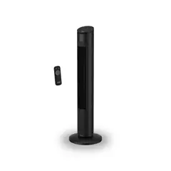 SAMURAI - Ventilador de Torre Eole Ultra 3 Velocidades Con Control remoto Negro