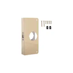 PROSOURCE - Refuerzo para Puerta Latón 10.16 X 22.86 Cm